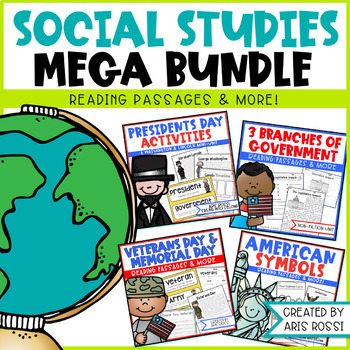 Preview of 2nd Grade Social Studies Bundle