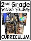 2nd Grade Social Studies Curriculum Bundle | Homeschool Compatible |