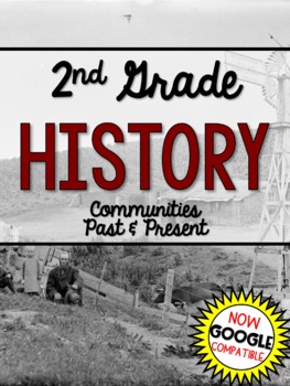 Preview of 2nd Grade Social Studies Curriculum History Unit Communities 