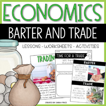 Preview of 2nd Grade Social Studies & Economics - Barter & Trade Lessons & Activities