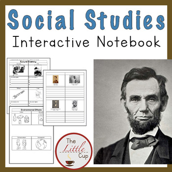 Preview of 2nd Grade Social Studies Interactive Notebook {AMERICAN HISTORY & MORE}