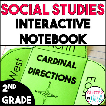 Preview of 2nd Grade Social Studies Interactive Notebook Activities Bundle