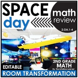 2nd Grade Space Room Transformation | Second Grade Math Review