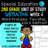 2nd Grade Special Ed. Math: 2-Step Addition and Subtractio