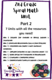 2nd Grade Spiral Math Units Part 2