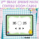 2nd Grade Spring Math Boom Cards | Digital Math Centers