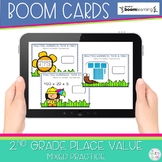 2nd Grade Spring Place Value to 1,000 | Boom Cards 