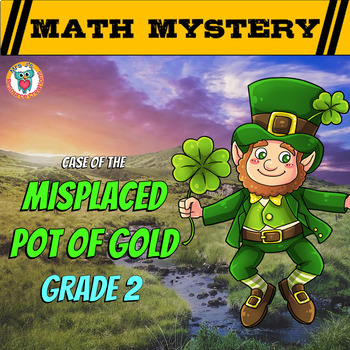 Preview of 2nd Grade St Patrick's Day Math Activity -  St. Patrick's Day Math Mystery