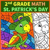 St. Patrick's Day | Color by Number 2nd Grade | Color by C
