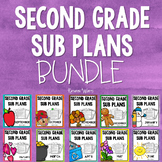 2nd Grade Sub Plans Bundle