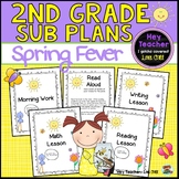 2nd Grade Sub Plans Spring Fever!