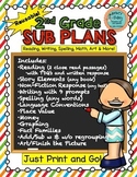2nd Grade Substitute Plans - Sub Plans for Second Grade