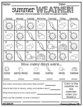 2nd grade summer activities packet print go by a