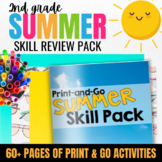 2nd Grade Summer Packet: End of Year Review Activities & P