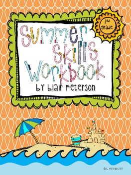 Preview of 2nd Grade Summer Skills Workbook: Common Core Review