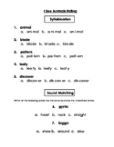 2nd Grade Syllable Practice to Accompany the Open Court Un