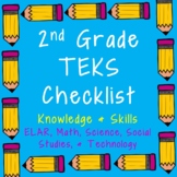 2nd Grade TEKS Checklist