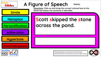Preview of 2nd Grade Technology Activities - Lesson 18: Figurative Language