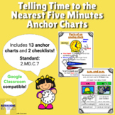 2nd Grade Telling Time Anchor Charts 2.MD.7