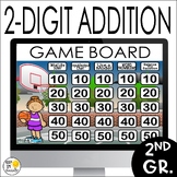 2 Digit Addition With Regrouping Math Review Test Prep Gam
