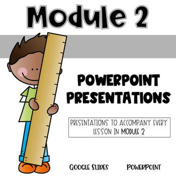 Preview of 2nd Grade Unit 2 Presentations: Metric Measurement