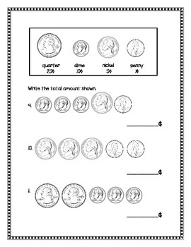 2nd Grade - Unit 3 Everyday Math - Practice Test by Debbie Crider