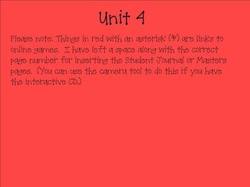 Preview of Everyday Math Unit 4 2nd Grade