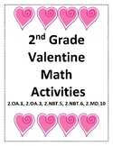 2nd Grade Valentine Math Activities