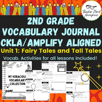 Preview of 2nd Grade Vocabulary Journal (CKLA/Amplify Aligned) Unit 1