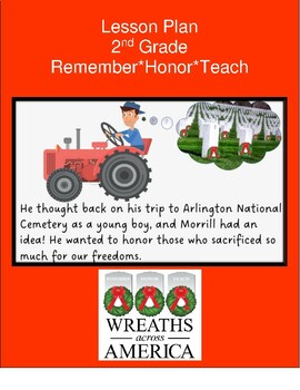 Preview of 2nd Grade WAA Remember*Honor*Teach