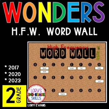 Second Grade Word Wall - Spelling Support - ELA - Twinkl