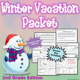 2nd Grade Winter Break Vacation Packet {CCSS Aligned}