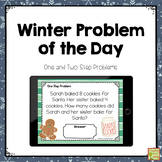 2nd Grade Winter Problem of the Day: one and two step addi