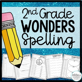 Preview of 2nd Grade Wonders Spelling List Activities and Worksheets for Homework 2024