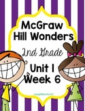 2nd Grade Wonders Unit 1 Week 6 Assessments