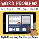 2nd Grade Word Problems Addition & Subtraction to 100 Digi