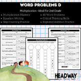 2nd Grade Word Problems: Multiplication