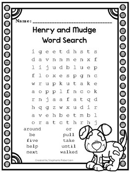 2nd Grade Word Searches with High Frequency Words from the Journeys ...
