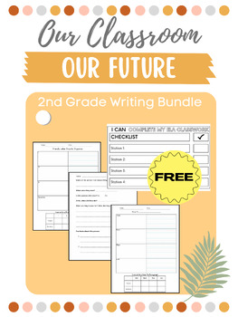 Preview of 2nd Grade Writing Graphic Organizer Bundle