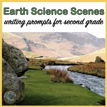 Preview of 2nd Grade Writing Prompts Earth Science