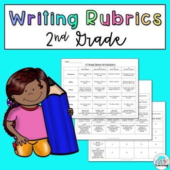 Preview of 2nd Grade Writing Rubrics: Narrative, Opinion, and Informative