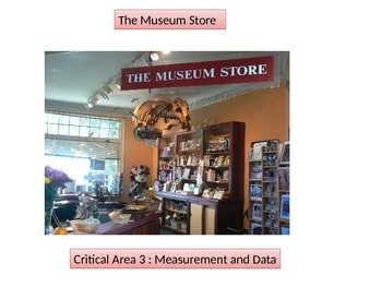 Preview of 2nd Grade   task Critical Area 3 "Museum Shop"