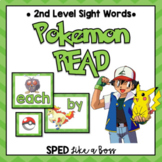 2nd Level Sight Words Pokemon READ!