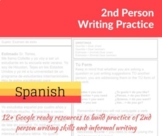2nd Person Writing Practice (Spanish)