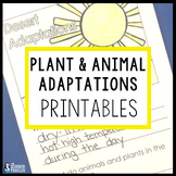 Plant and Animal Adaptations | 2nd Grade Worksheets and Ac