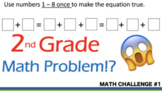 [Math Challenge #1] EPIC Number Puzzle!! (2nd Graders - Above)