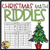 2nd and 3rd Grade Christmas Math Riddles