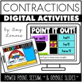 Contraction Grammar Slides- Making & Using Contractions in