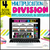 Multiplication and Division Math Slides for Multiply Equal