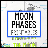 Moon Phases | 2nd Grade & 3rd Grade Worksheets or Interact